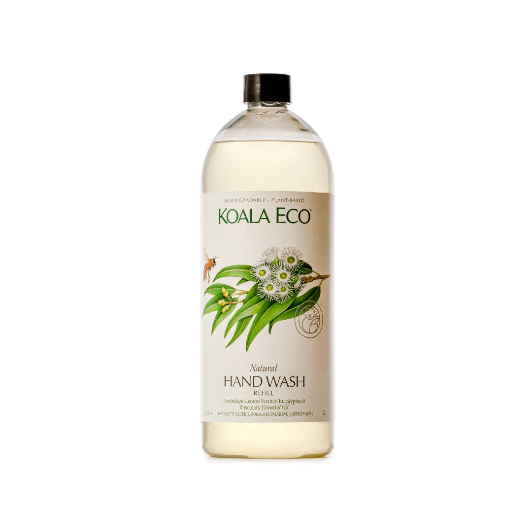 Koala Eco Hand Wash — Lemon-Scented Eucalyptus & Rosemary, 500ml