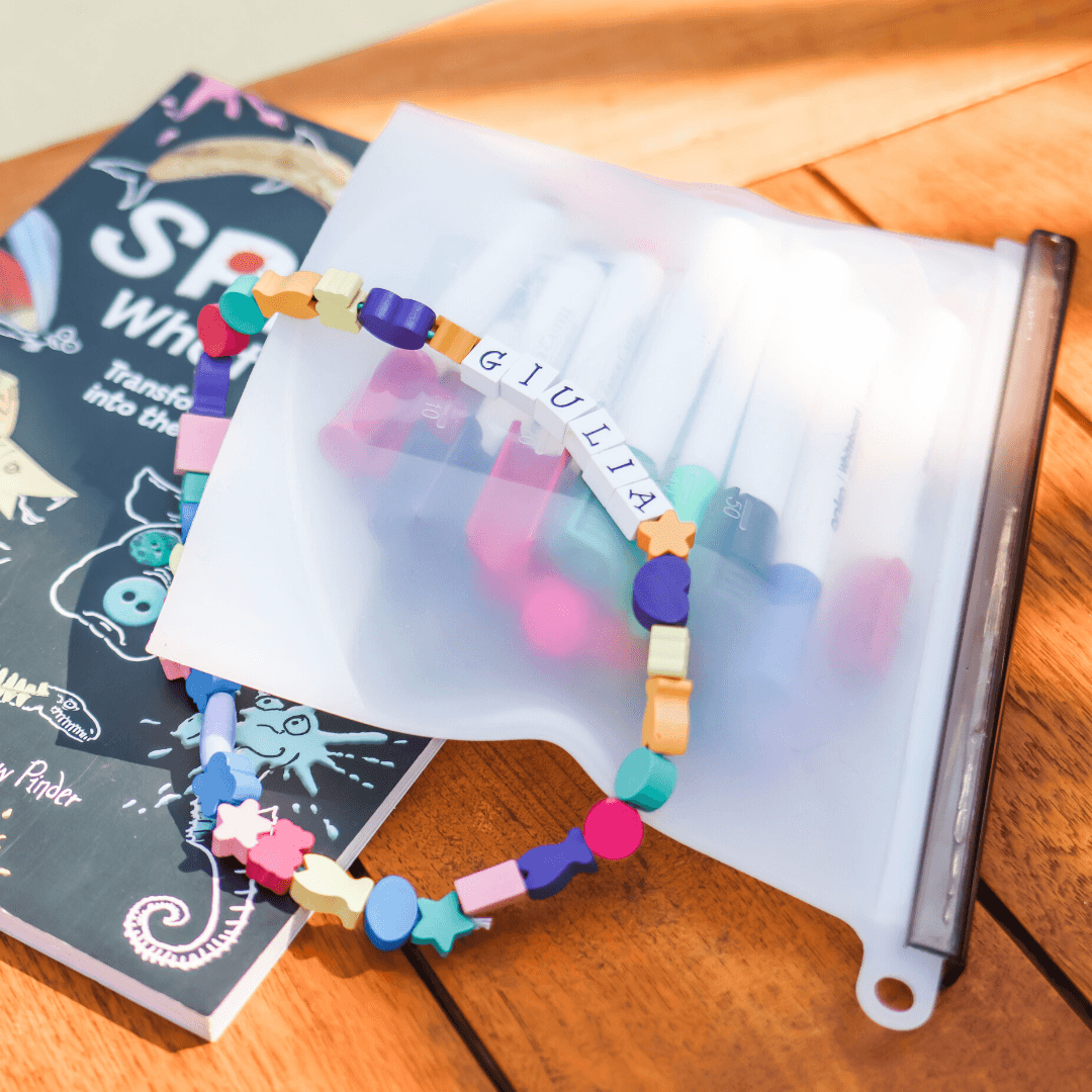 Us and The Earth Reusable Silicone Zip Lock Bag — 1 Litre