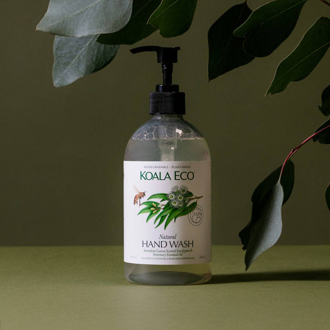 Koala Eco Hand Wash — Lemon-Scented Eucalyptus & Rosemary, 500ml
