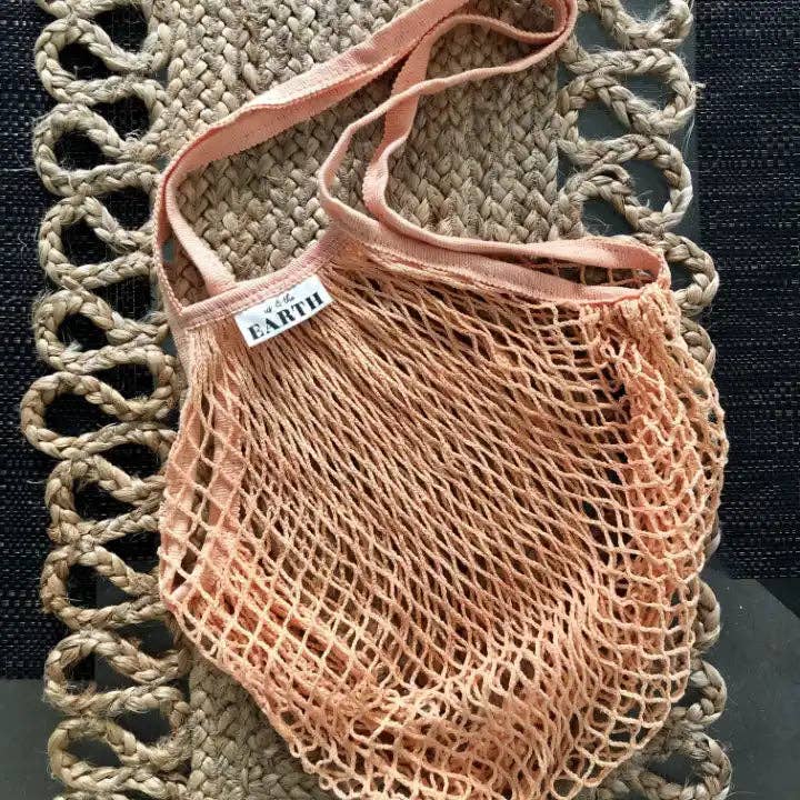 Us and The Earth Reusable Cotton Net Shopping Bag