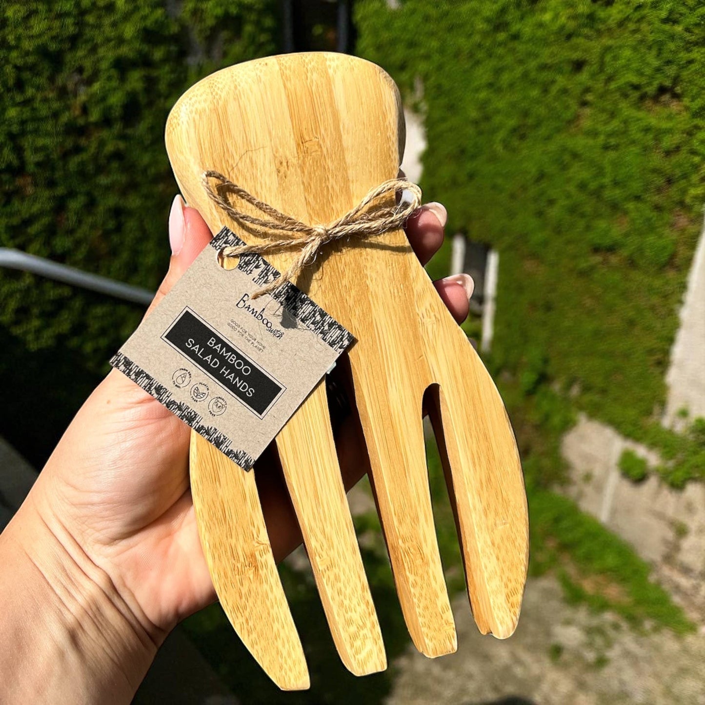 Bamboo Switch Bamboo Salad Hands Set