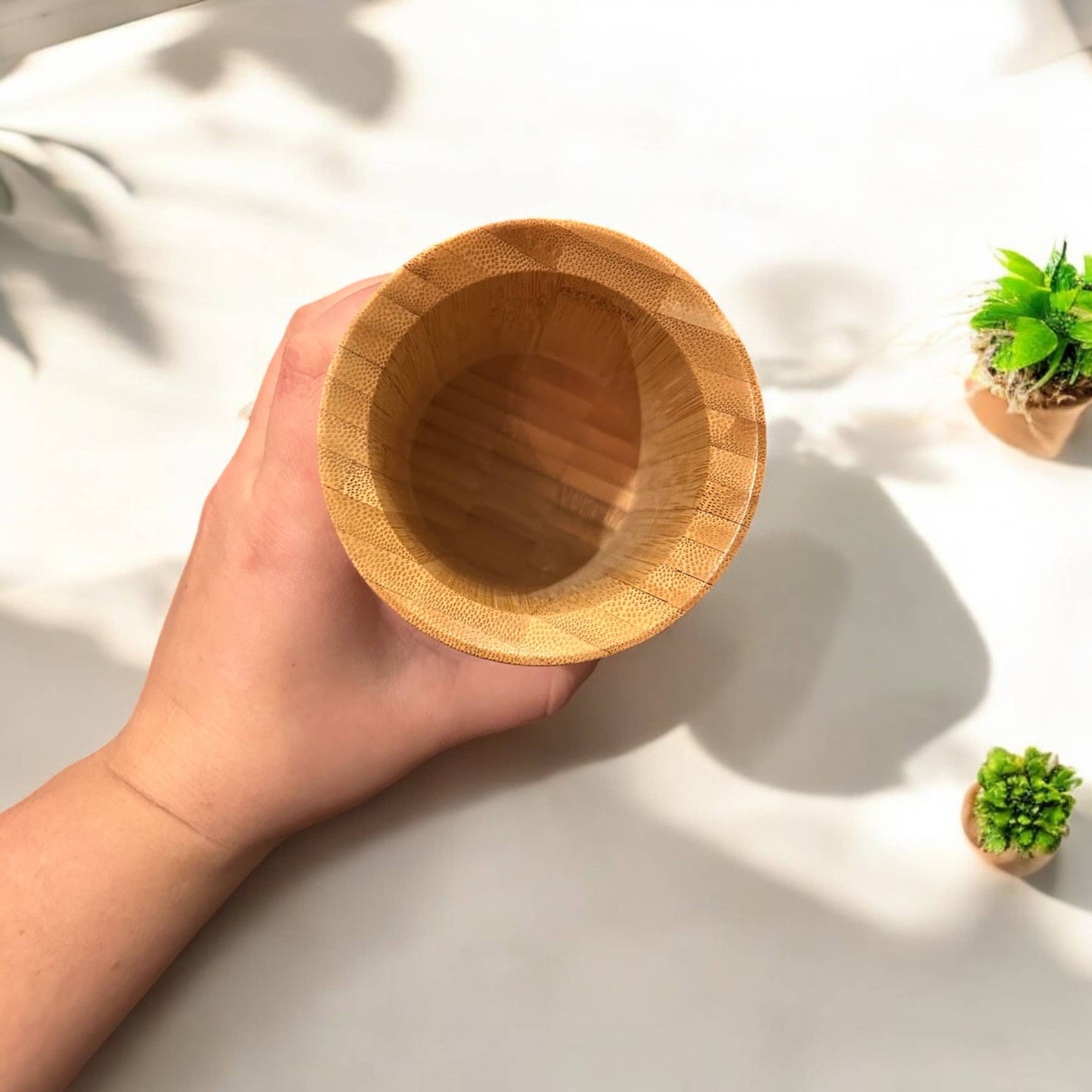 Bamboo Switch Utensil Holder — Bamboo Countertop Caddy