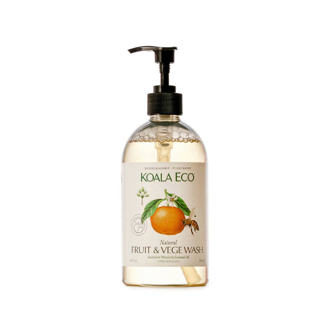 Koala Eco Fruit & Vege Wash — Mandarin, 500ml